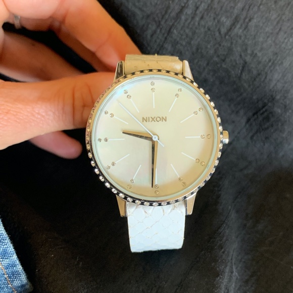 Nixon \'Kensington\' Watch White Snake main image 7